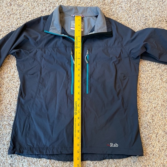Women's Rab Sawtooth Soft Shell Jacket Outdoor Running Hiking Gray size large - Picture 12 of 15